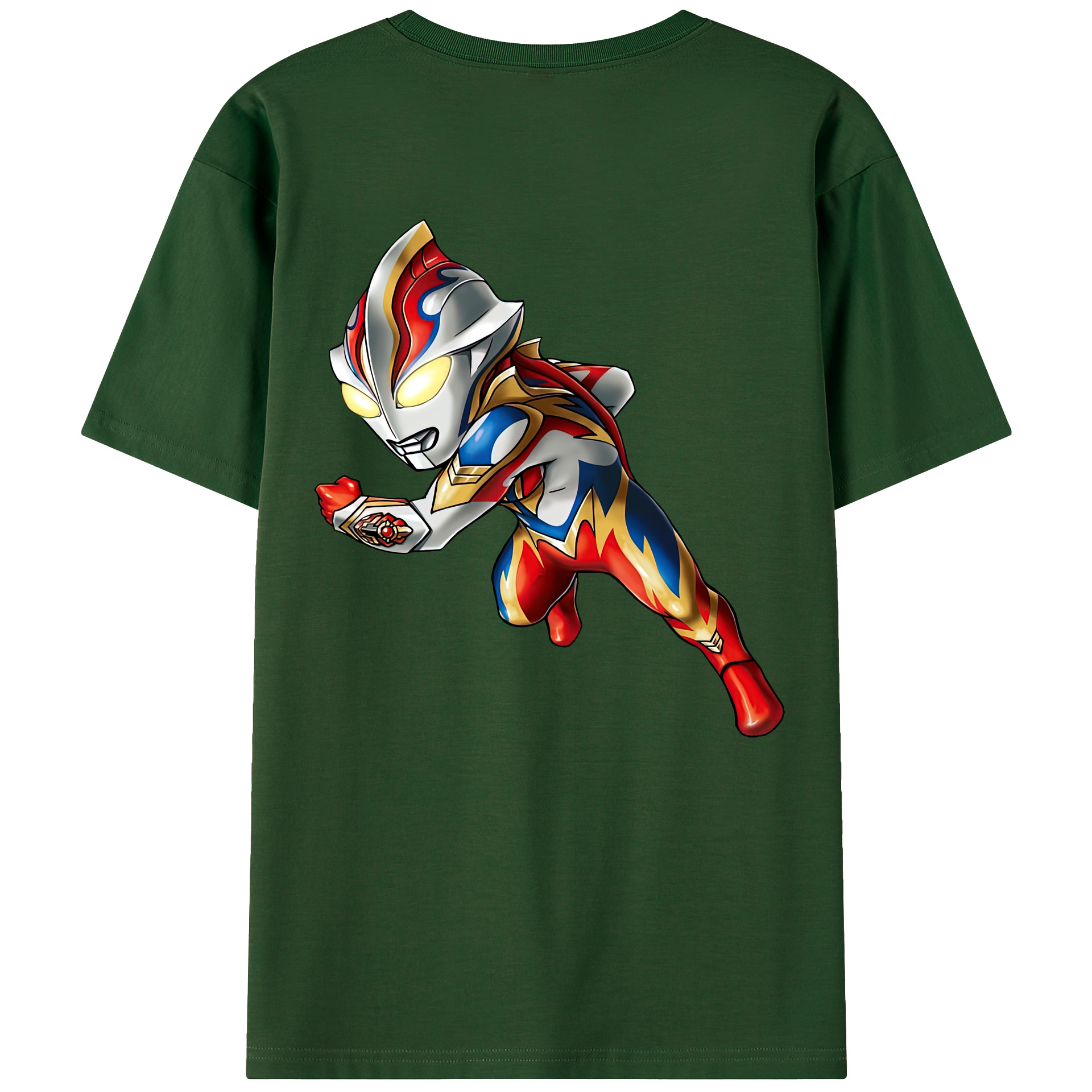（画像用） ウルトラマン Ultraman 綿100％半袖Tシャツ（背面プリント）